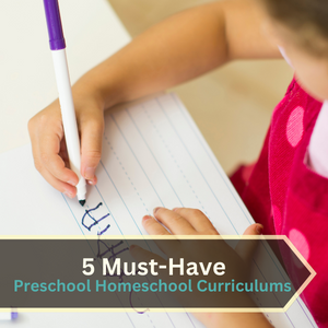 preschool homeschool curriculums